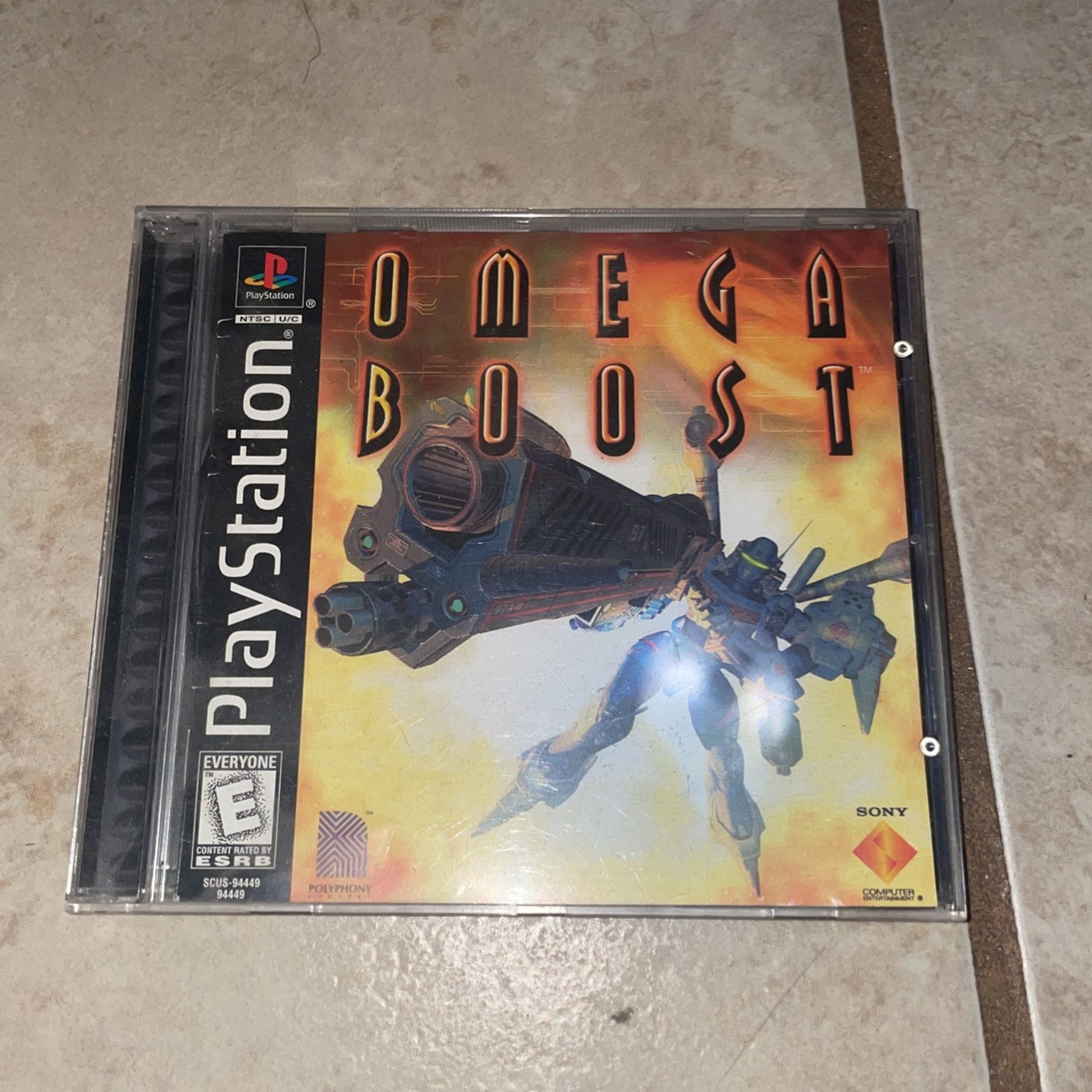 Omega Boost PS1 Game