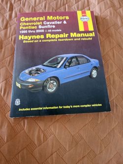 Chevrolet repair manual 1995 to 2005