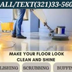 Polish Buffer Strip Wax Terrazzo Vct Floors 