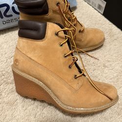 Timberland Heeled Women’s Boots Wheat Color