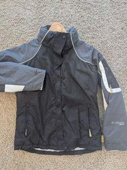 Columbia, women's ski jacket. Black, Small.