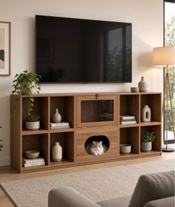 TV Stand for 80'' TV,