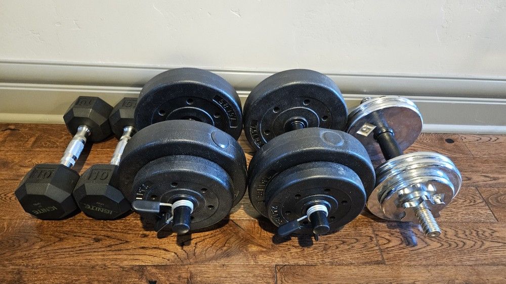 Dumbbell Set & Pull-up Bar