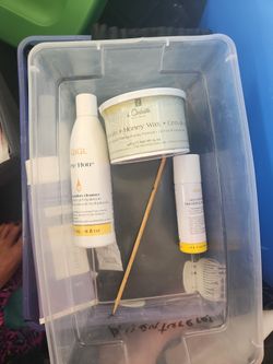 Waxing Cleanser, Honey Wax And Numbing Spray