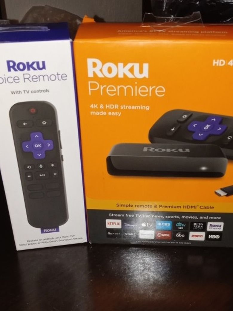 Roku Premiere And Voice Remote