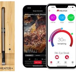 MEATER Plus: Smart Bluetooth Wireless Meat Thermometer Digital