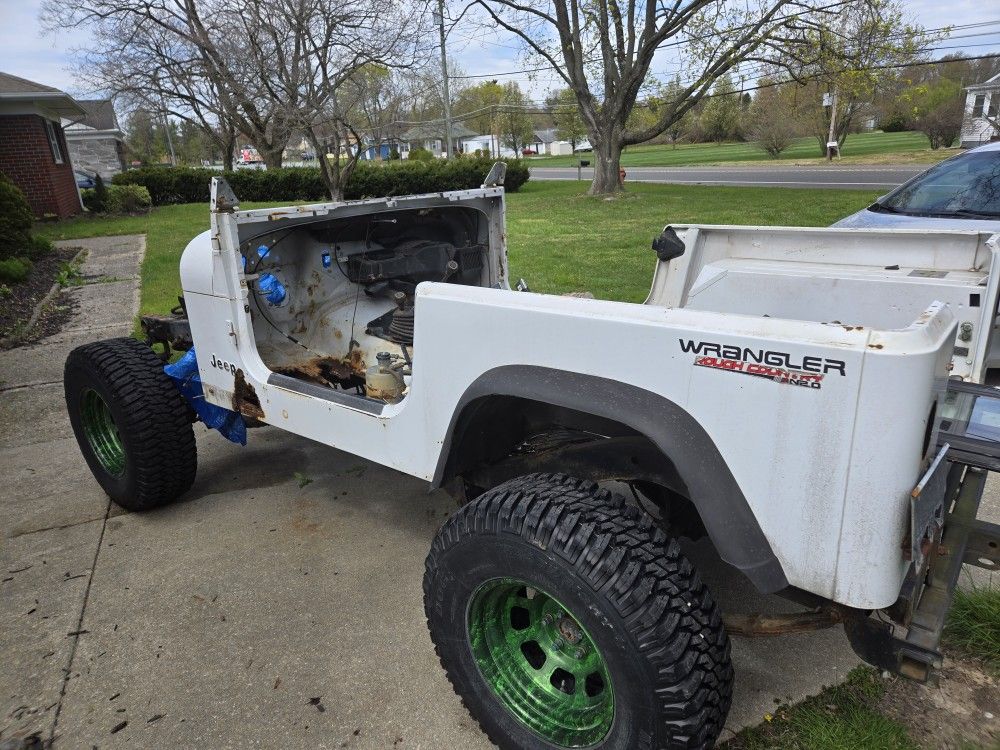 Jeep Wrangler Yj  Rolling Frame