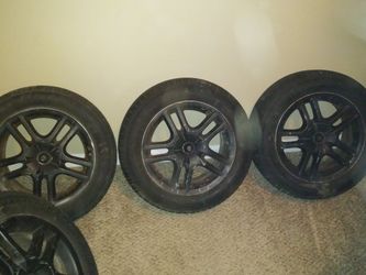 Rines 15" con llantas 90% tread left
