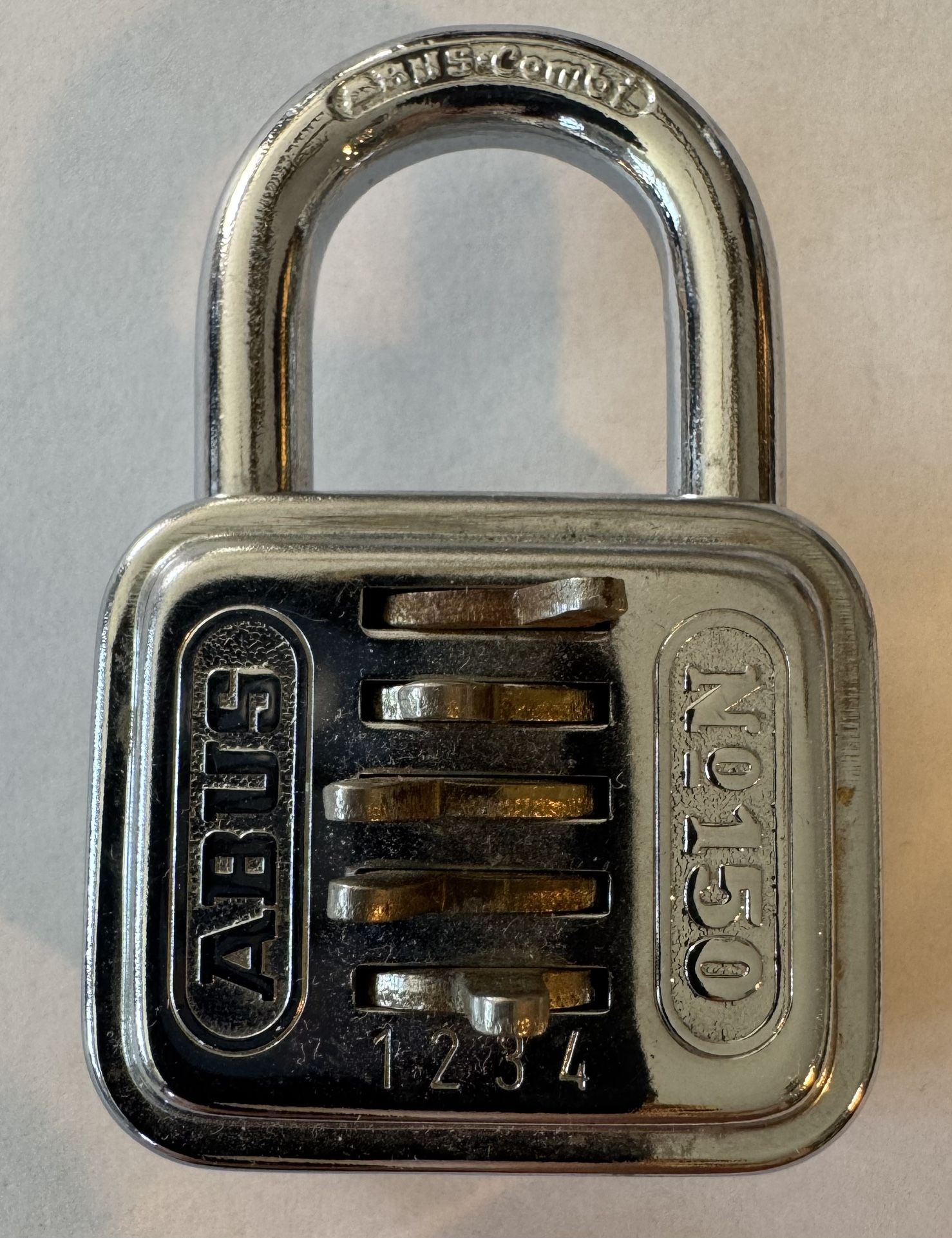 ABUS No. 150 COMBINATION LOCK