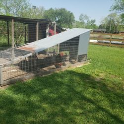 Chicken Coop. Chicken Tractor 