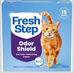 fresh  step odor  cat litter