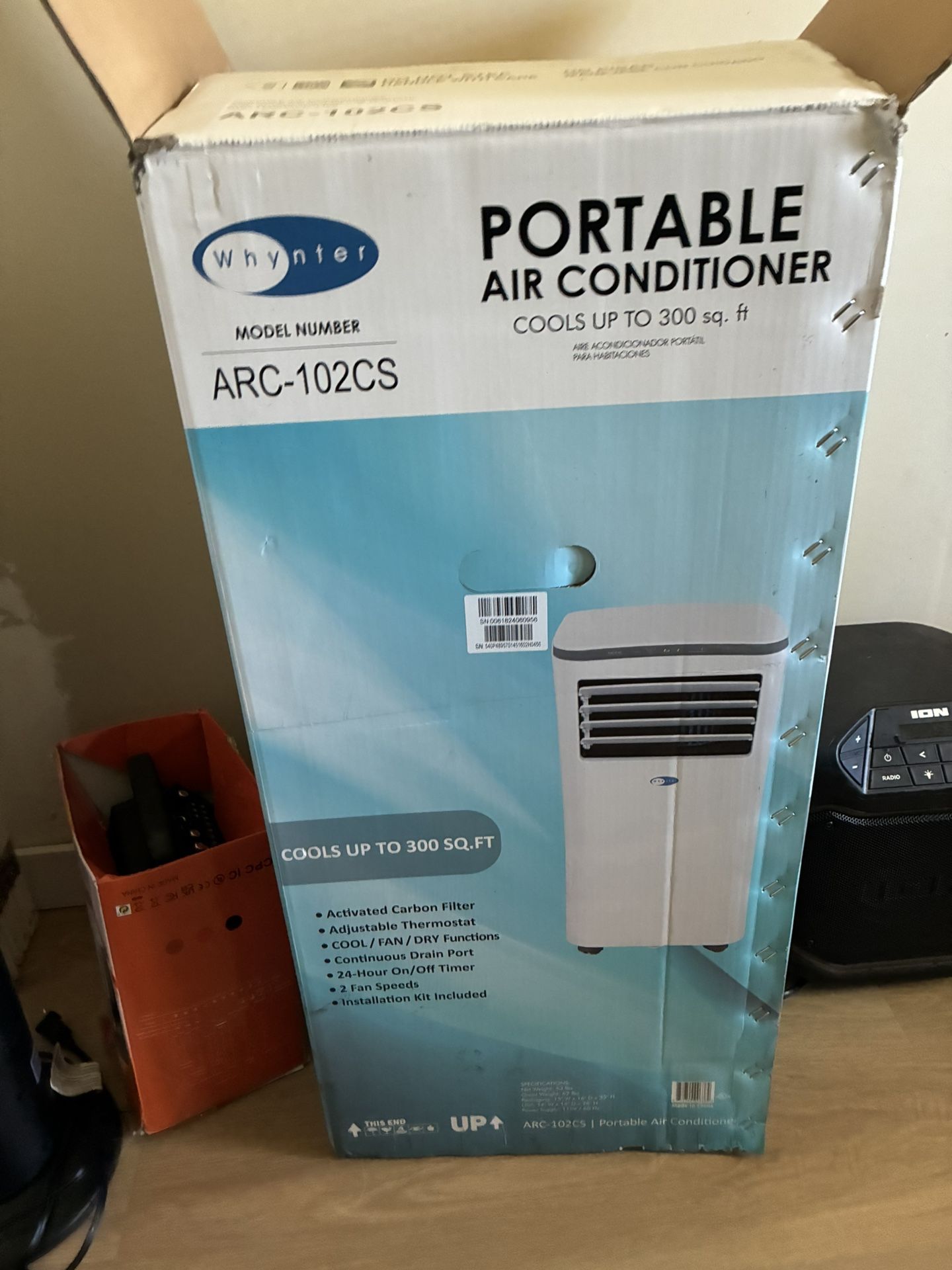 Portable AC. 