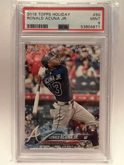 2018 Topps Holiday #50 Ronald Acuna Jr.
