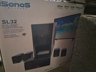 New Theater Surround sound system. Open Box Never  Used 