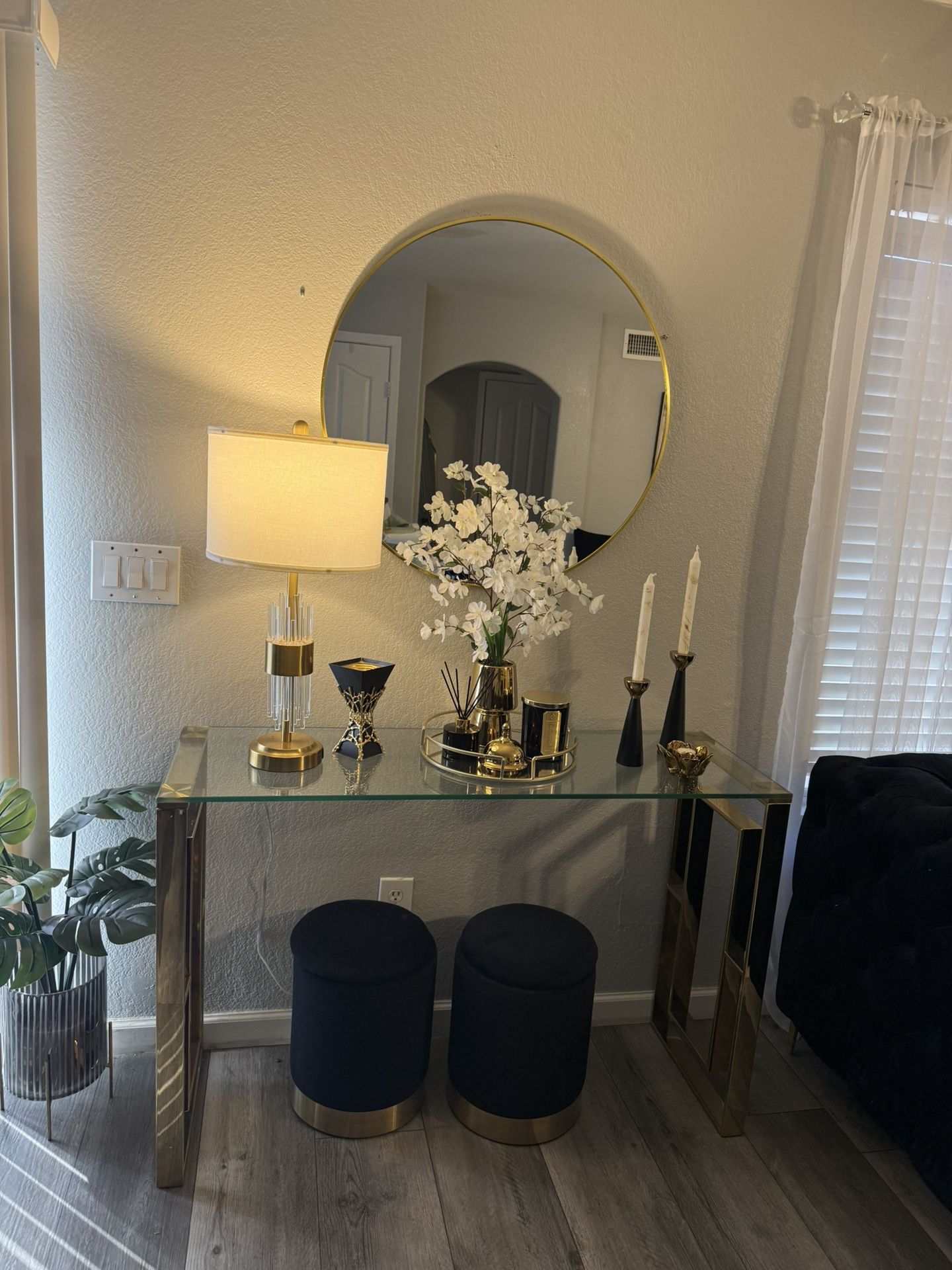 Console Table , Coffee Table And Side Table Set