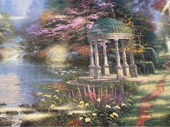 Thomas Kinkade Garden of Prayer Collectible Plate. $15.00. Like New Condition.