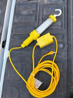 Daniel Woodhead Fluorescent Hand Lamp w/Switch,120V 13W 60HZ, 25' Cord (#1083-3)
