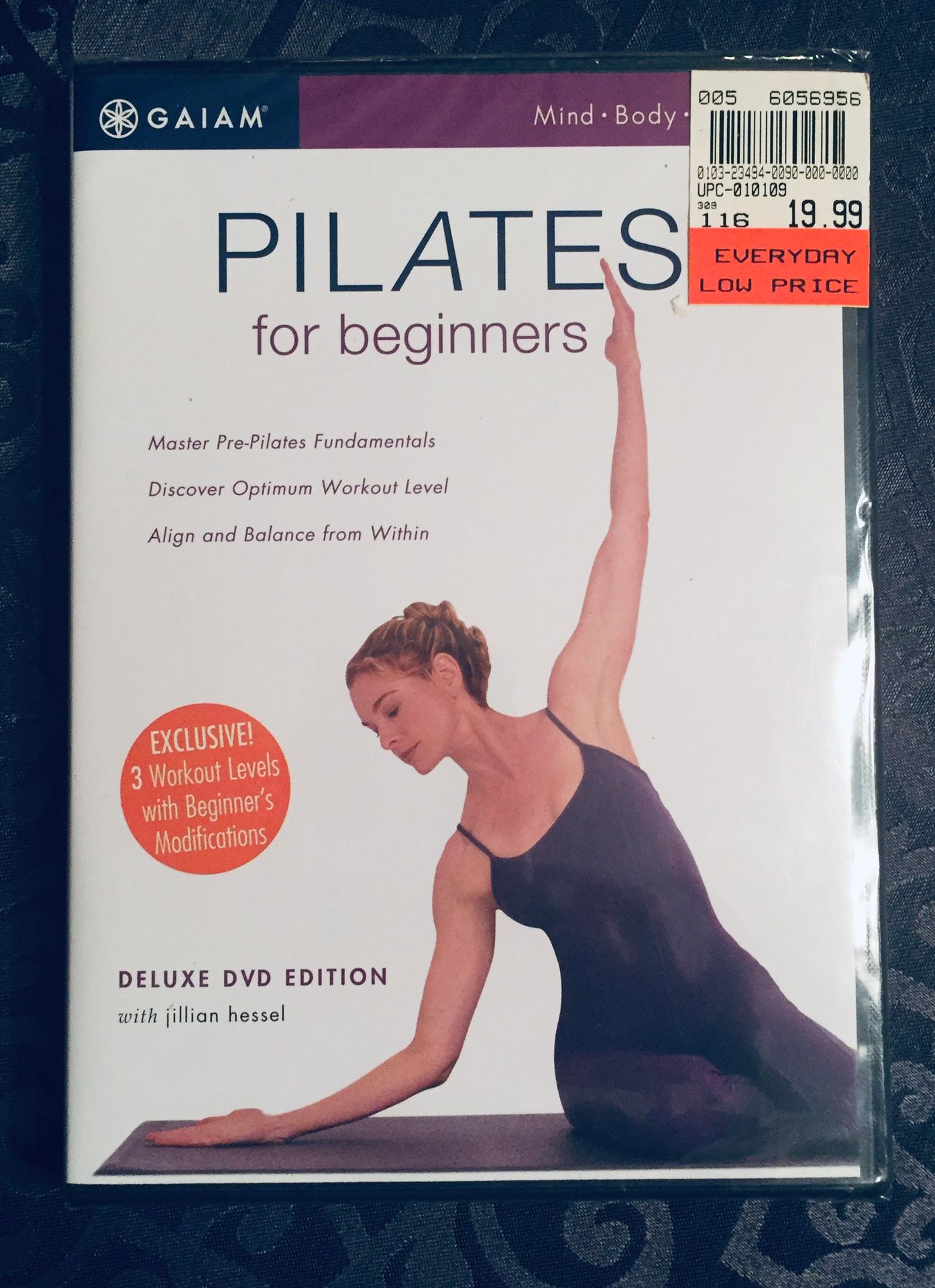 REDUCED~ New Gaiam DVD Top Rated Beginners Pilates