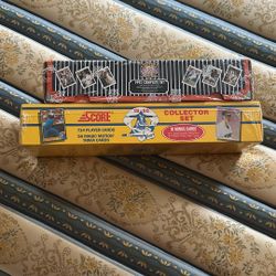 1992 Upper Deck and 1990 Score sealed sets