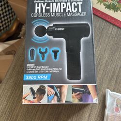 Hy-Impact Cordless Muscle Massager New