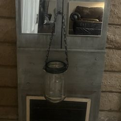 Candle holder decor
