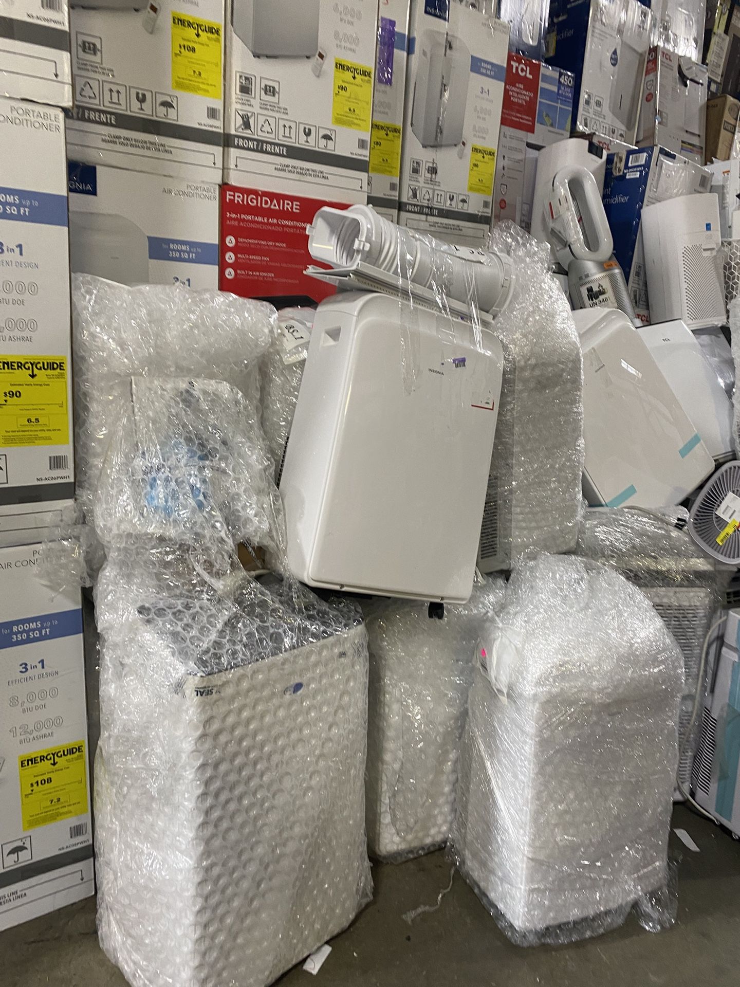 Lots Of Portable Air Conditioners