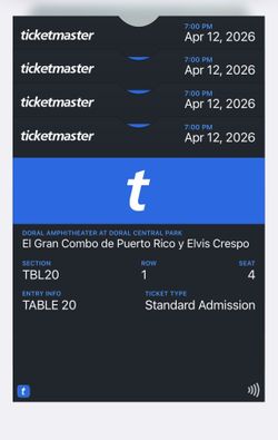 Ala venta Entradas Miami Doral