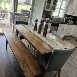 Dining Table Set (chairs Included)