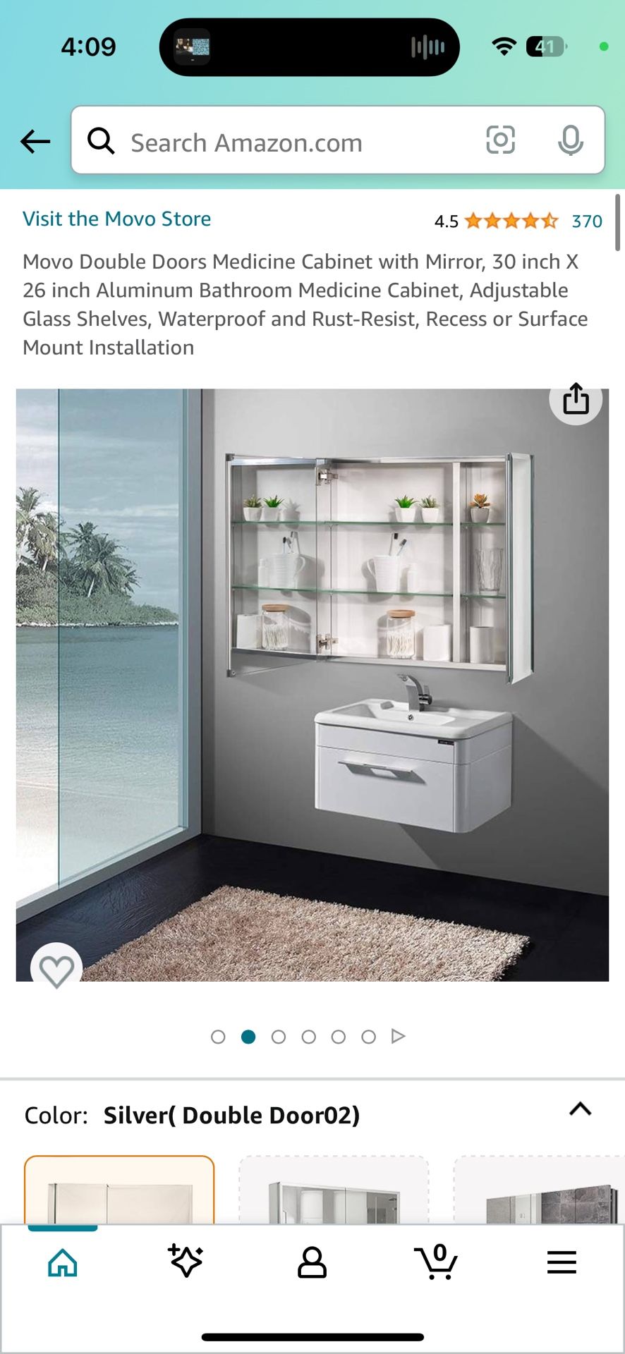 Medicine Cabinet With Mirror