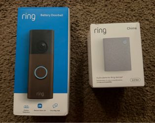 Ring Doorbell and Chime