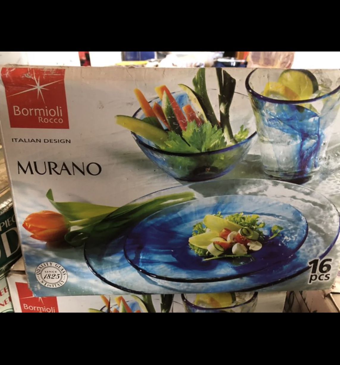 Birmioli Rocco Murano Italian Dish Set