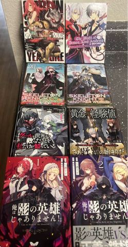 Manga Light Novel Lot – Mixed Titles