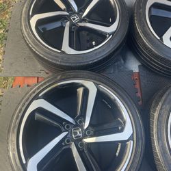 Honda Accord Rims With Tires Good Year 