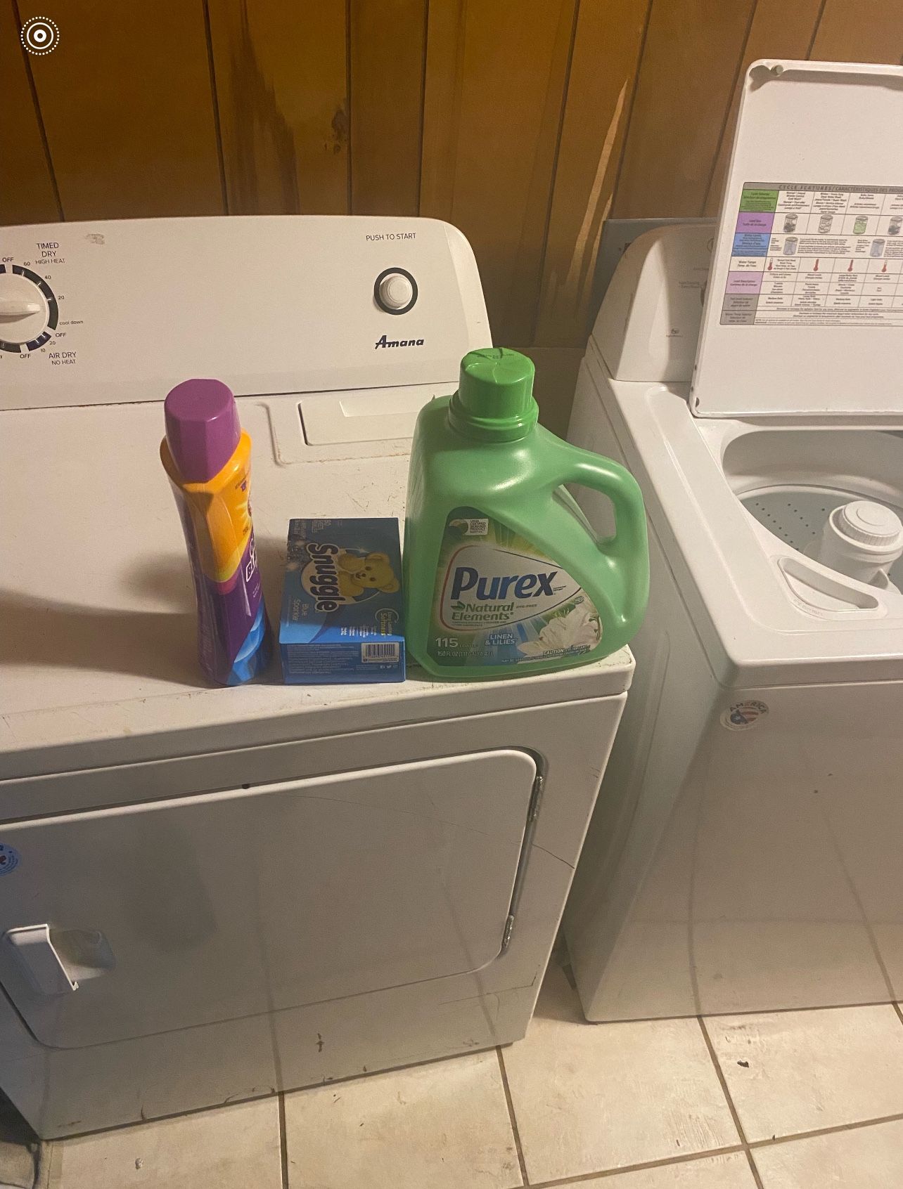 Washer & dryer