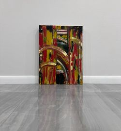 Abstract art (3) - Oil on canvas