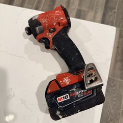 Milwaukee Impact W/ Battery 18v