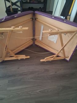 Massage table