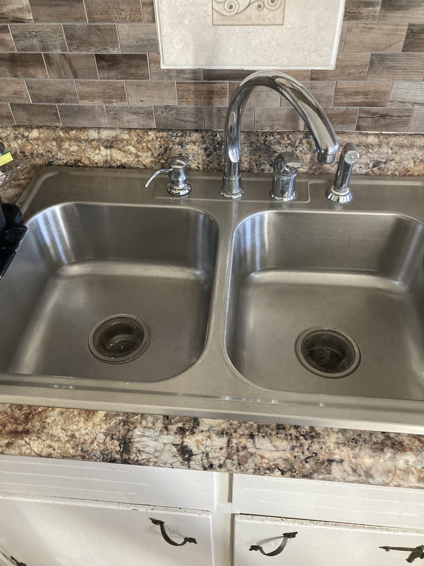 Stainless Steal Sink With Faucet