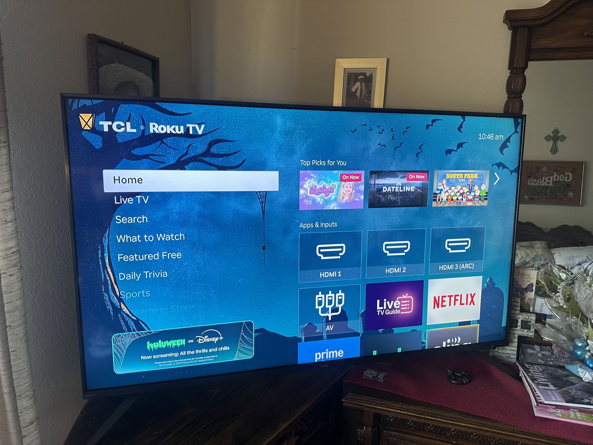 TCL 55” Roku 4K Smart TV ~ CAN DELIVER!!