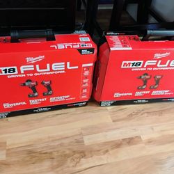 M18 Milwaukee Fuel 2 Sets And 2 Sets DeWalts 18v Brushless, $1000 , Everything 