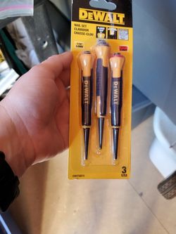 Dewalt Nail Set