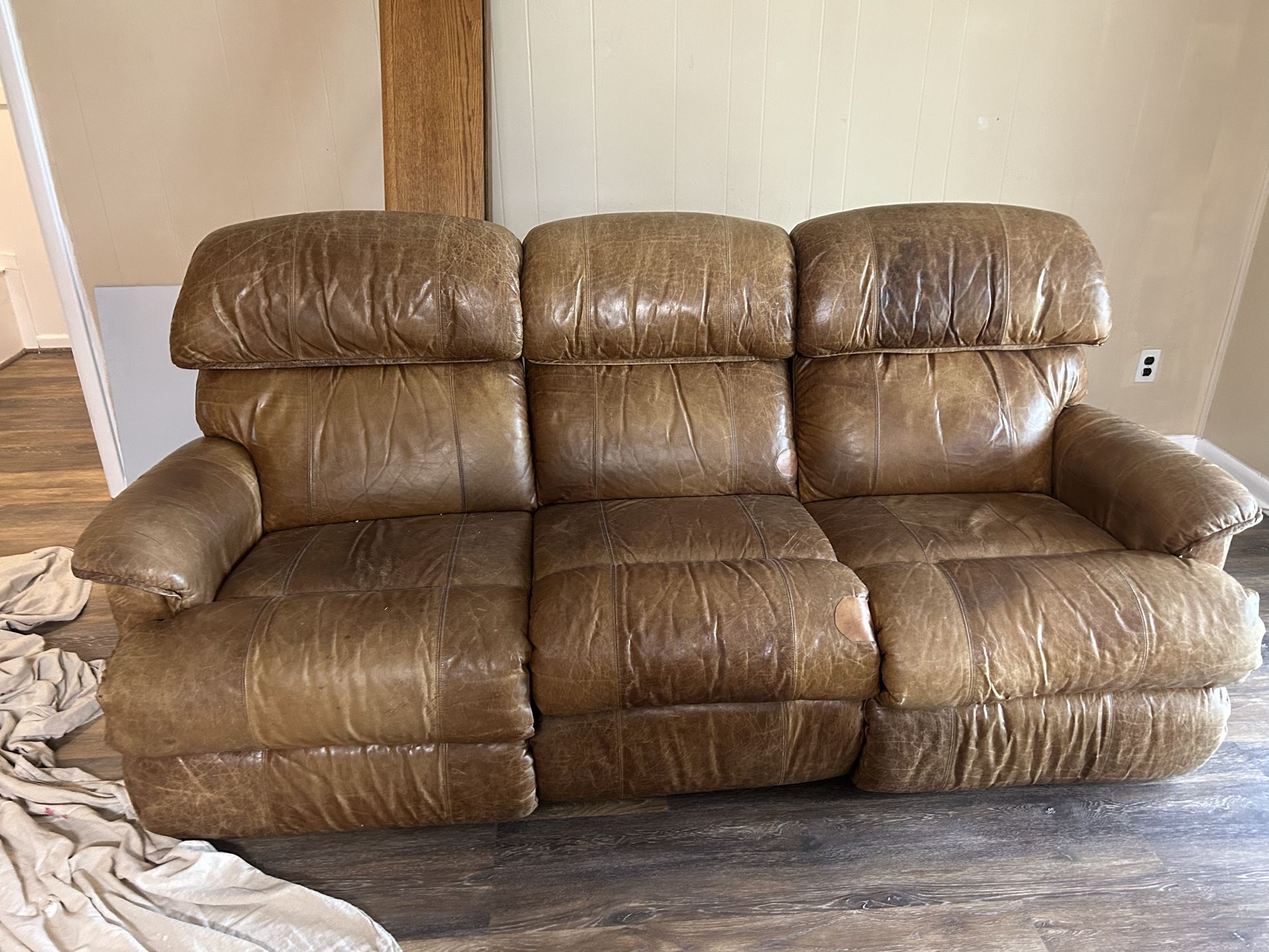 Leather Couch