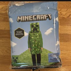 Halloween Costume 4-6 Minecraft Creeper - Kids 