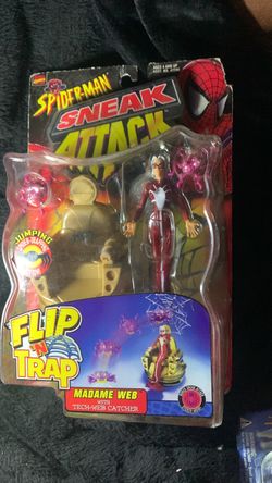 Spider-Man Sneak Attack Madame Web Action Figure