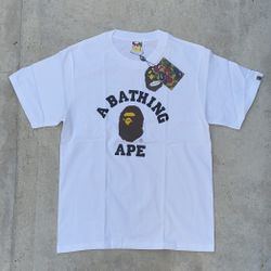 Bape White Tee Shirt