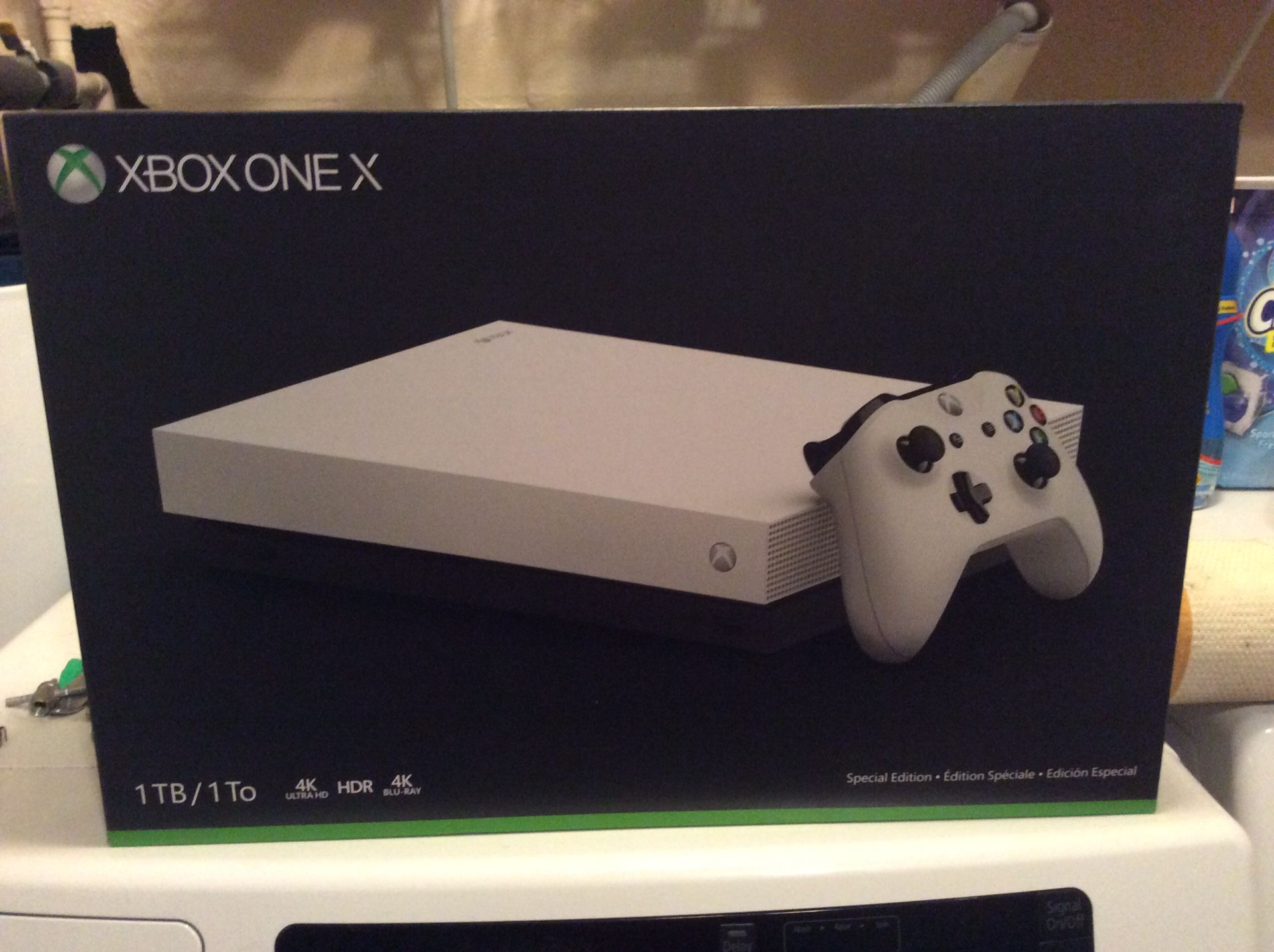 Brand New Sealed Xbox One X Robot White Special Edition