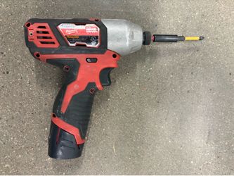 Milwaukee M12 Impact Driver + 2 Red Case Drill & Drive Bit Sets Bundle