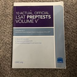LSAT pre-test book
