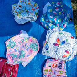 Girl Cloth Diapers