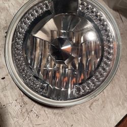 7in Headlight w/inter grated LED Turn Signal